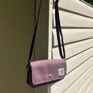 Carhartt Small Horizontal Crossbody Bag Color Port Wine